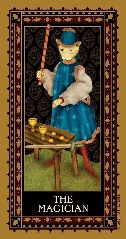 Medieval Cat Tarot Cards Deck!