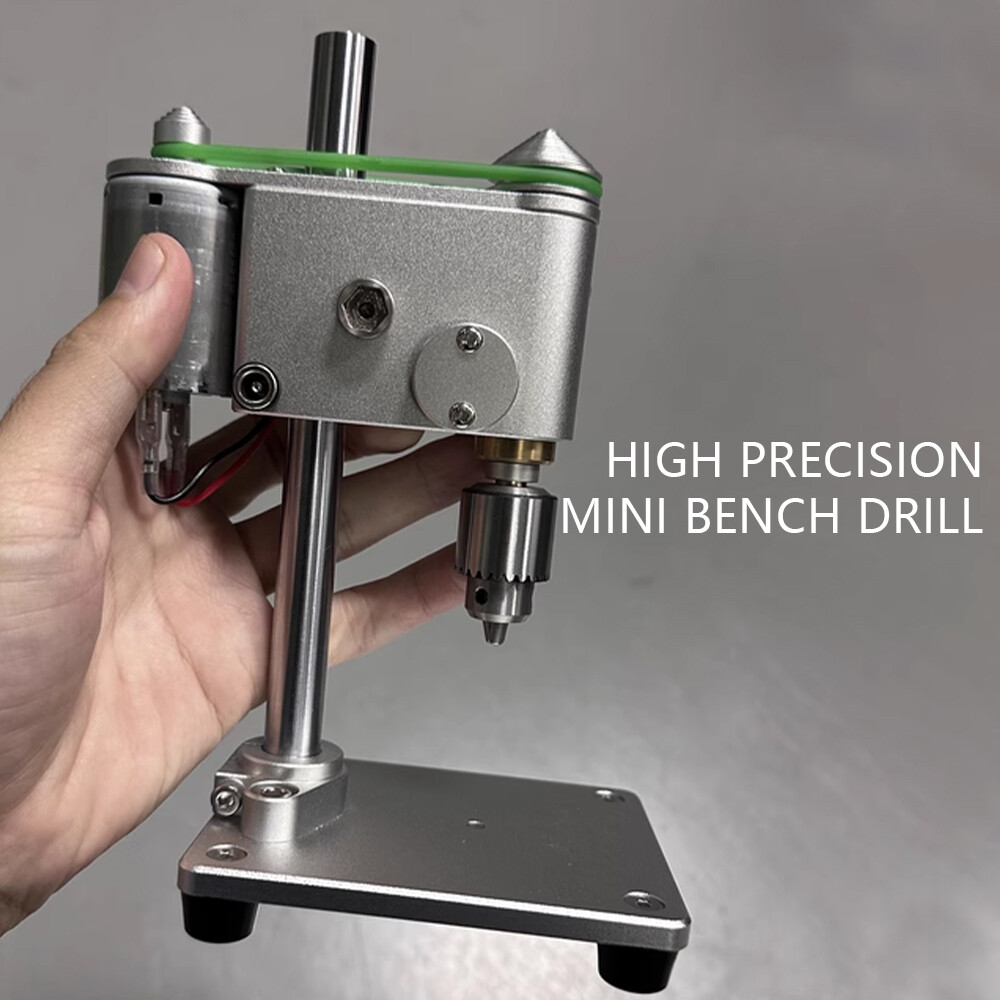 Portable Micro Bench Drill 3.175MM Drilling Machine Precision Watch Repair Tool