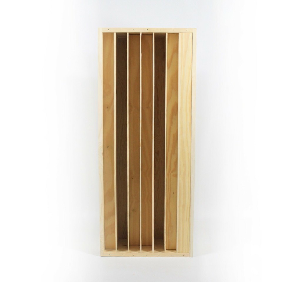 Acoustic diffuser 46 x 19 x 6.75" QR Diffusion panel studio treatment Quadratic