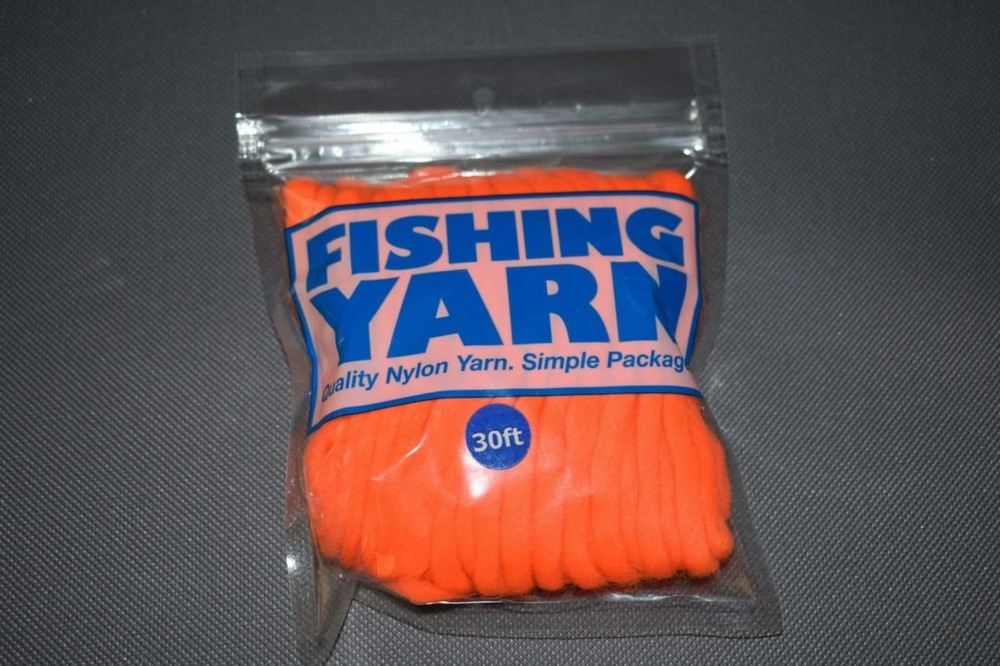 Fishing Yarn Orange Regular