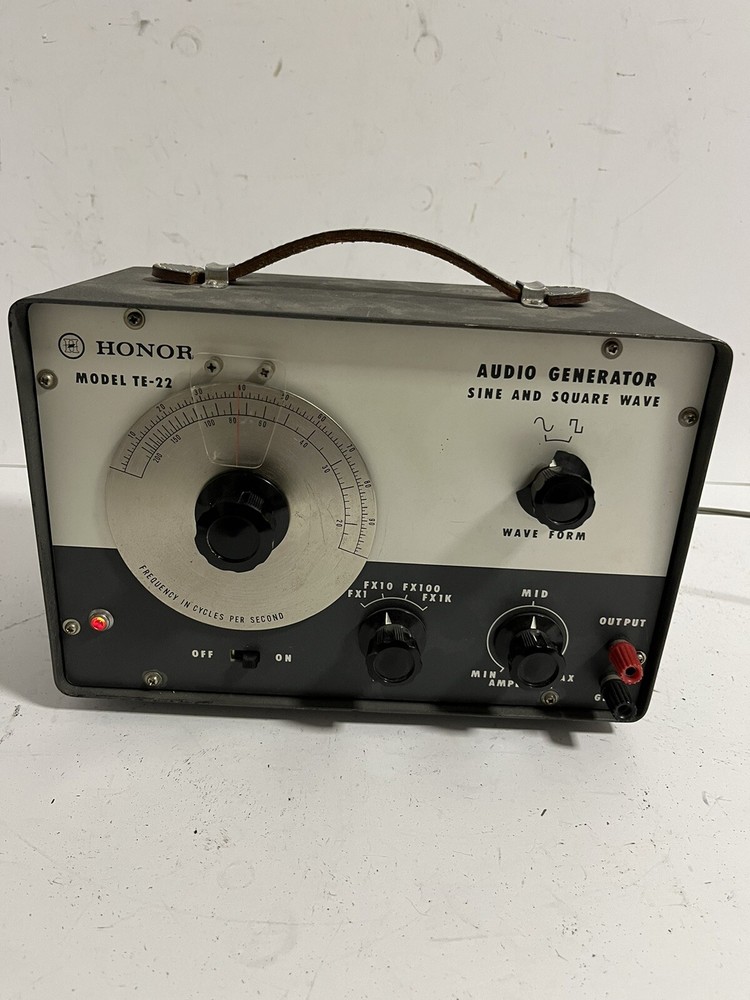 HONOR MODEL TE-22 AUDIO GENERATOR