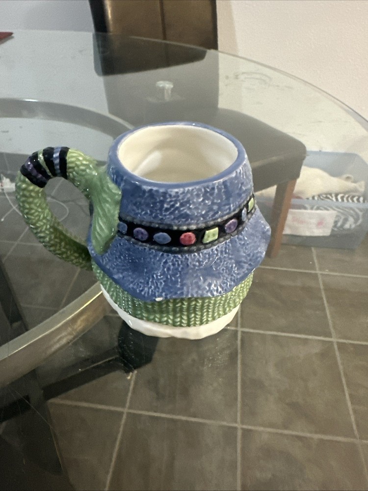Sentiment Mugs Snowman Figural Mug