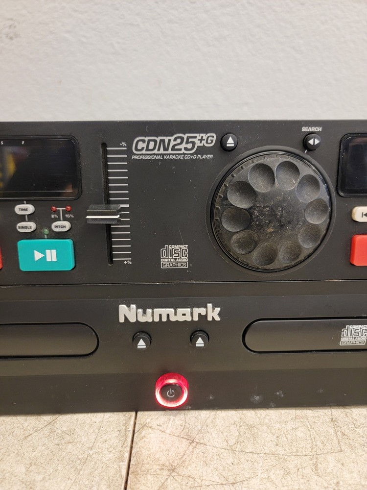 Numark CDN25+G Dual Karaoke Professional CD Player