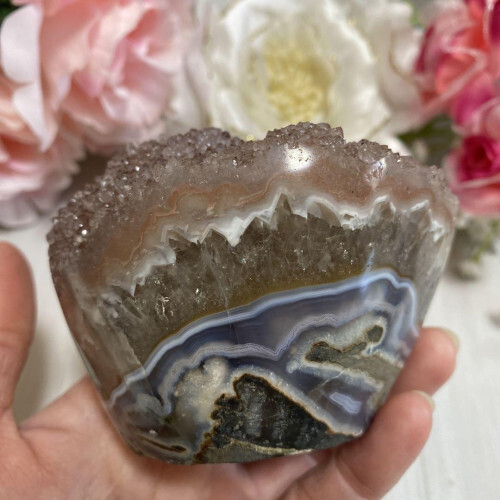 Sugar Pink Amethyst Cupcake Mold, Unique