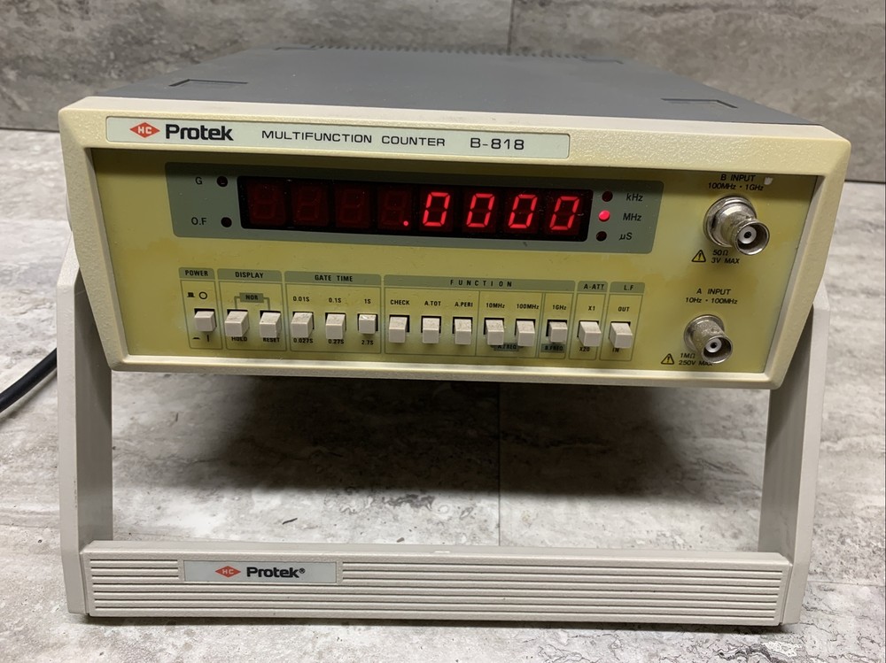 Protek B-818 Multi Function Counter, Used, See Description