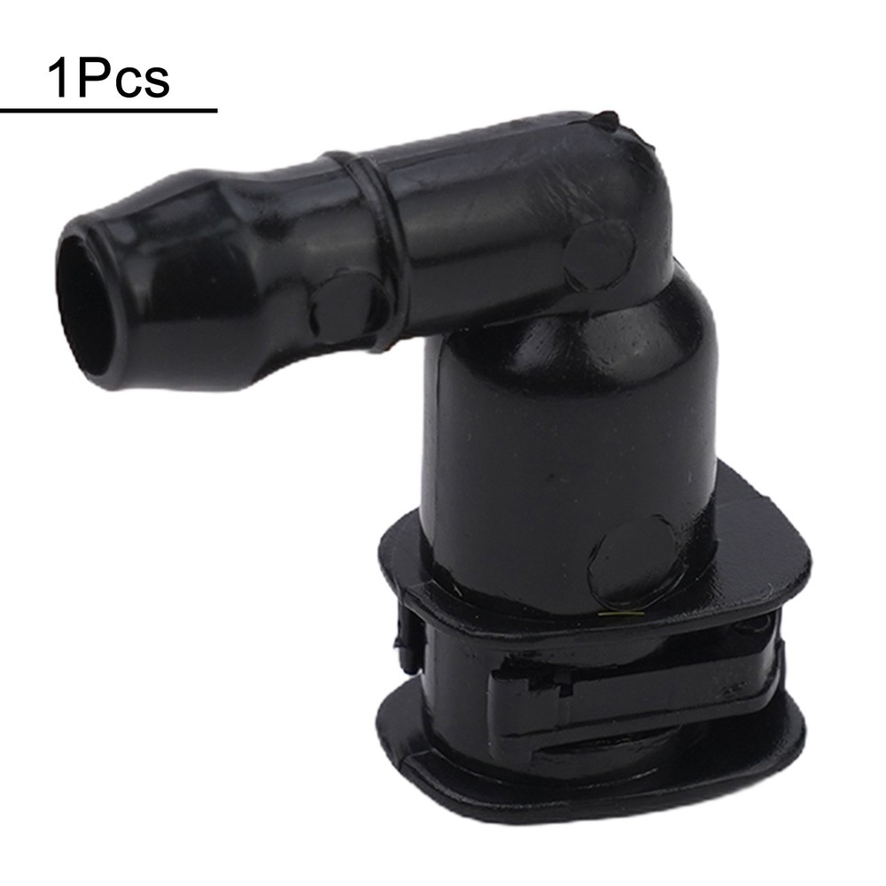 Practical Headlight Washer Connector Elbow Car Accessories Accessories Black