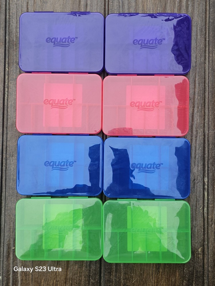 Multi Compartment Vitamin Cases