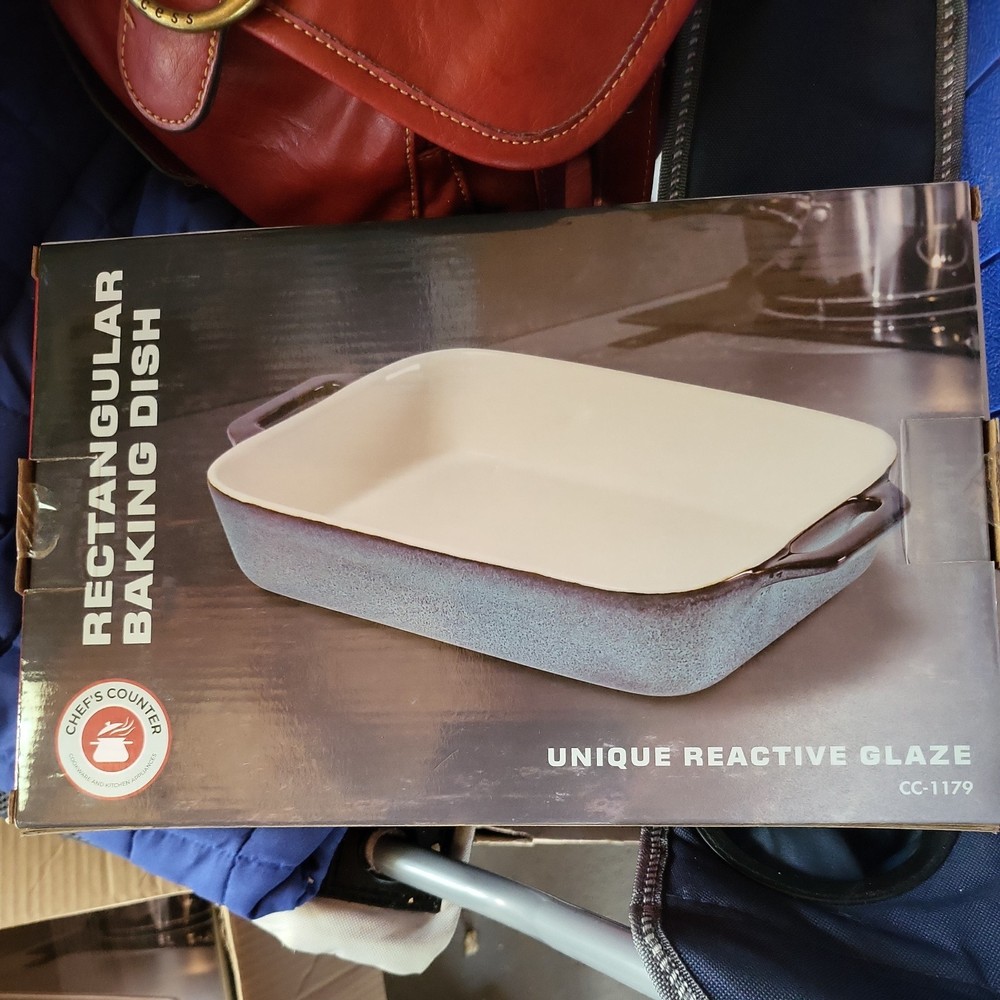 Brand New & Sealed - Chefs Counter Rectangular Baking Dish!