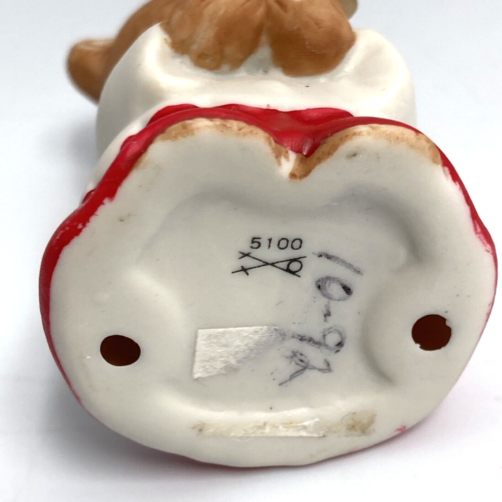 Ceramic Choir Bear Figurines