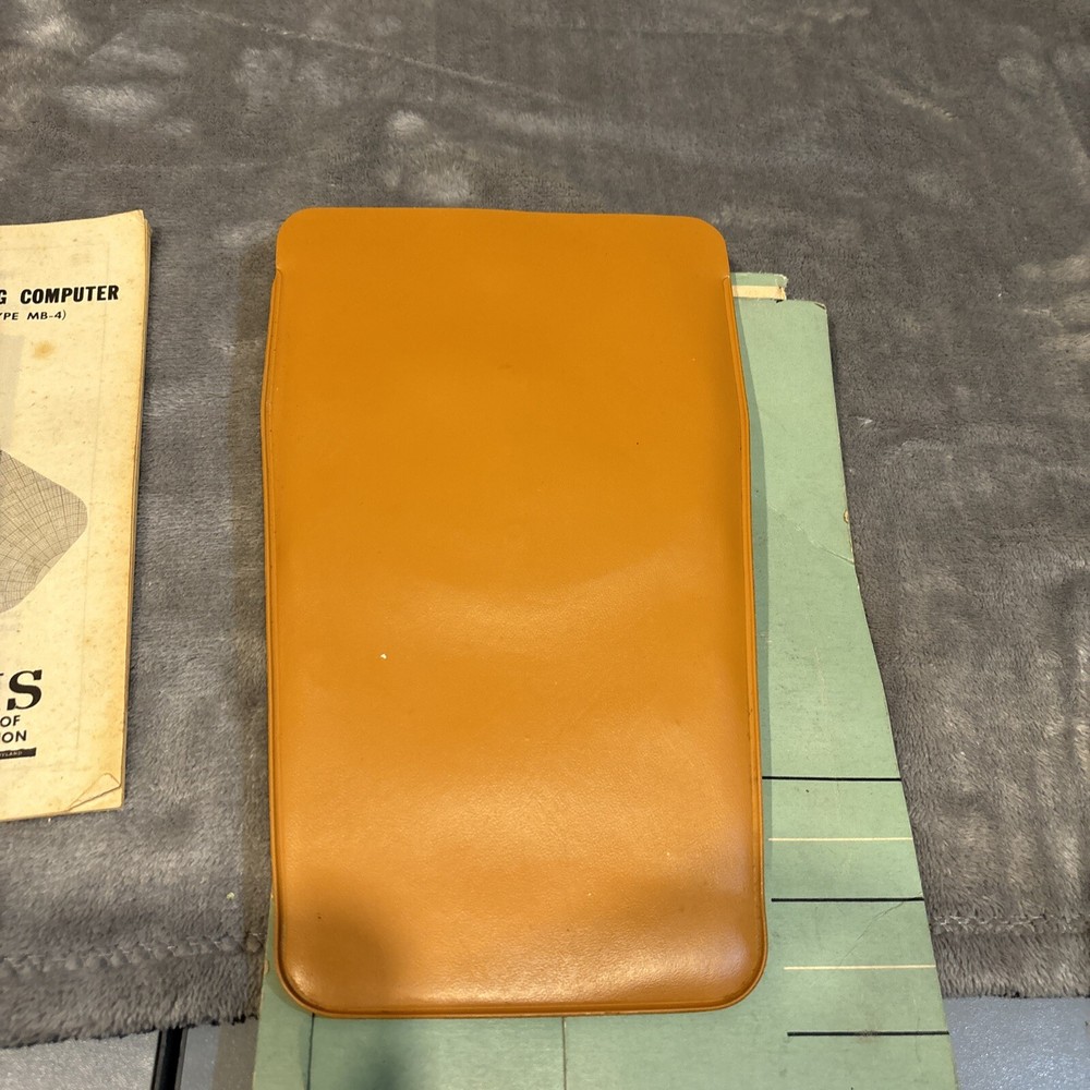 Weeks System Of Navigation Dalton Dead Reckoning Computer Type E-6B E-10