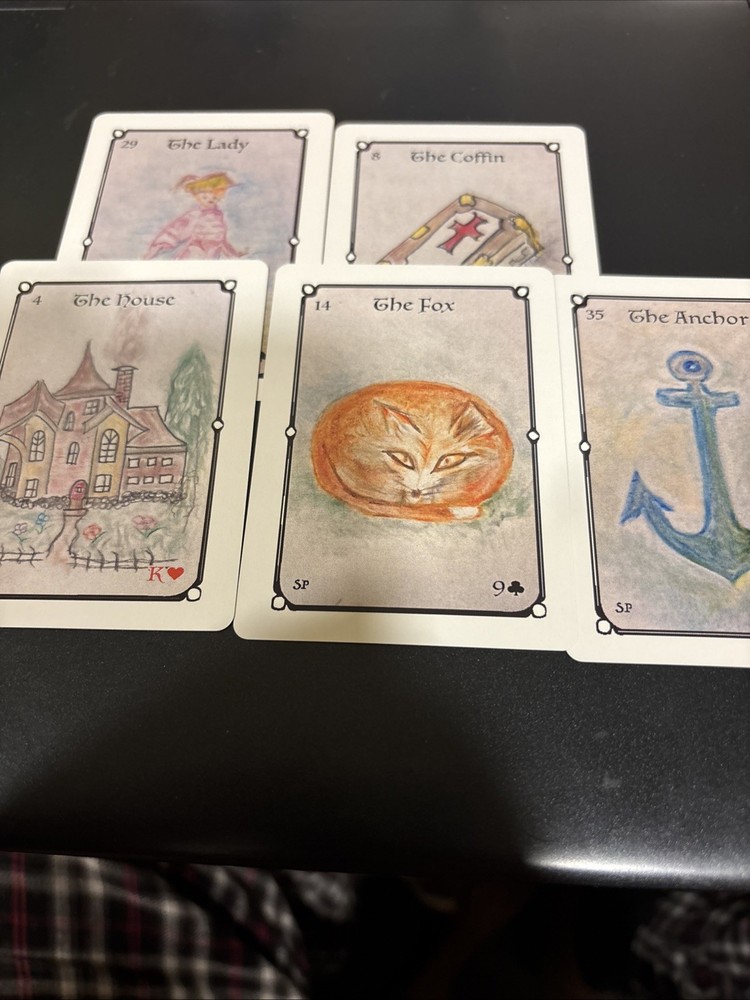 SUZANNE PETRIZZI Luminescent Lenormand Mini Card Deck