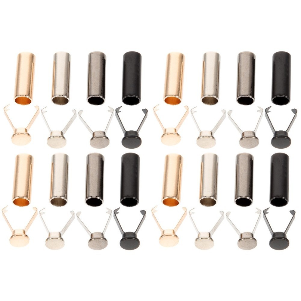 2 Pieces Metal Shoe Tip Protector Bootlace Ends Tips Replacement