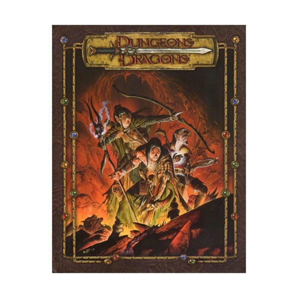 WotC D&D 3rd Ed Deluxe Character Sheets - Folder Only! VG+