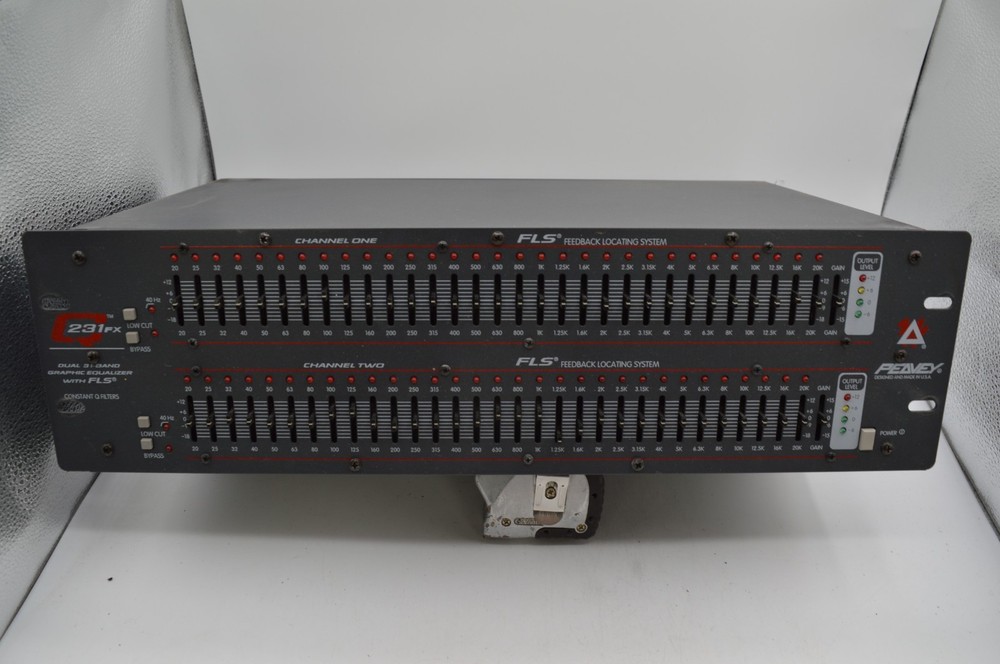 Peavey Q231FX Dual 31-Band Graphic Equalizer 3950