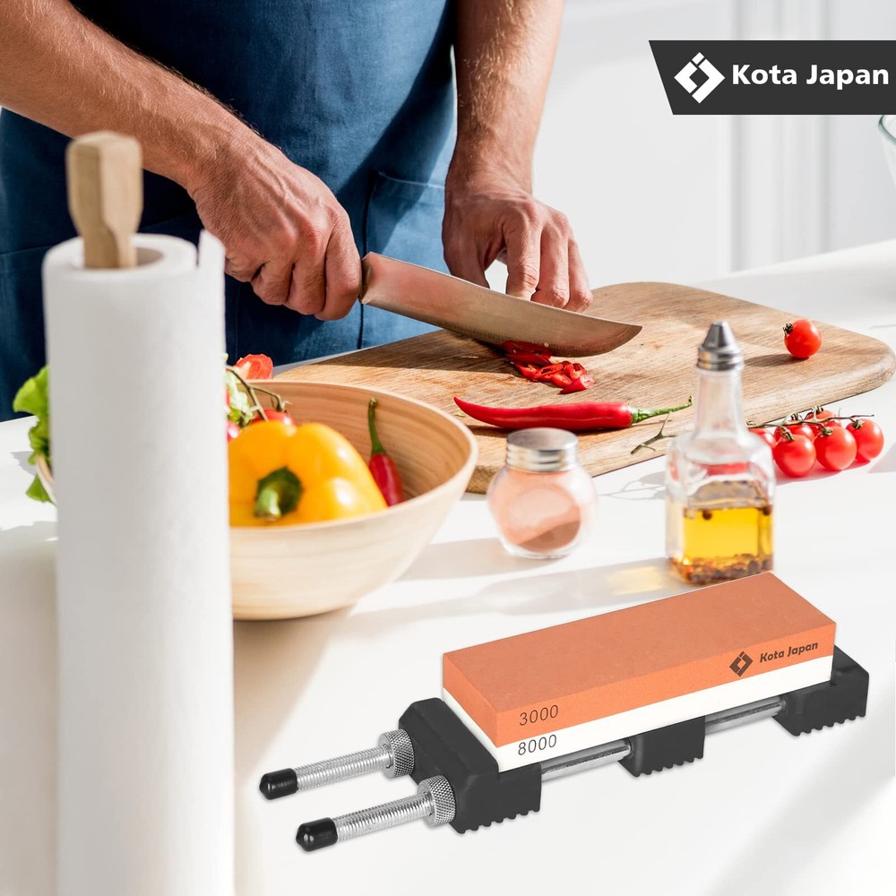 Universal Whetstone Holder with Non-Slip Adjustable Base for Sharpening Stones