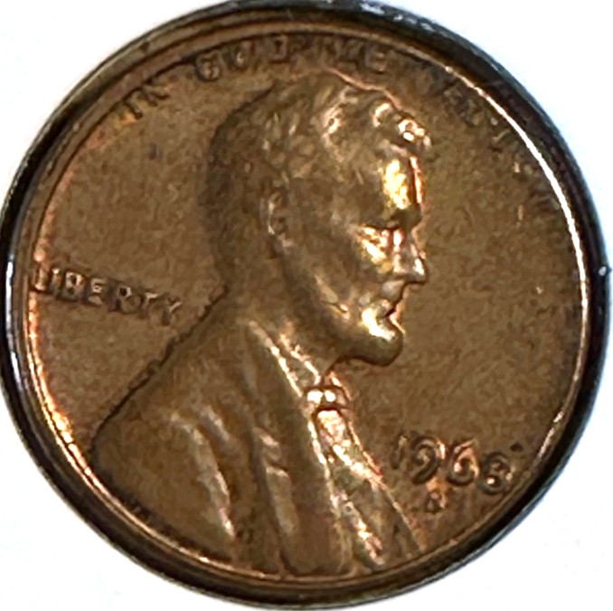 1968 Lincoln Memorial Cent