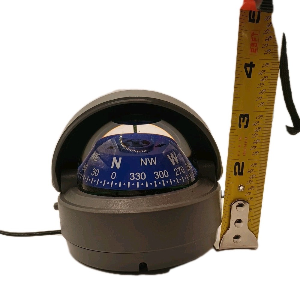 Ritchie S-53G Explorer Compass - Surface Mount Gray