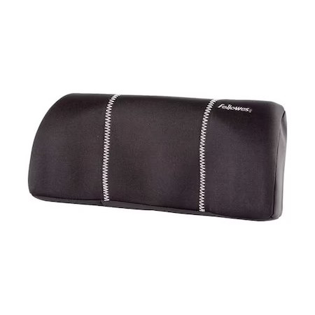 Fellowes 9190701 Lumbar Back Support, Fabric/Foam/Nylon Black