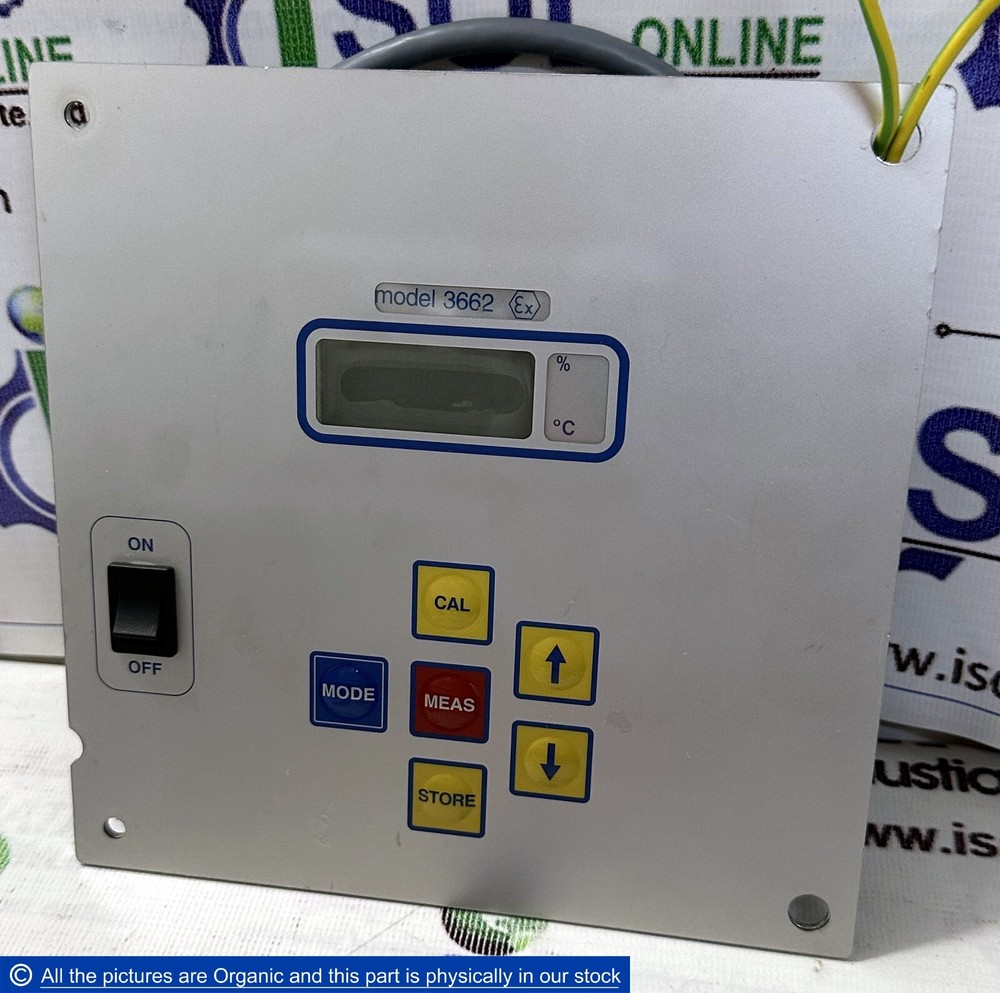 Orbisphere 3662 Ex ATEX Controller Front Panel 3662EX/108 1201F.DD7 3662Ex Hach