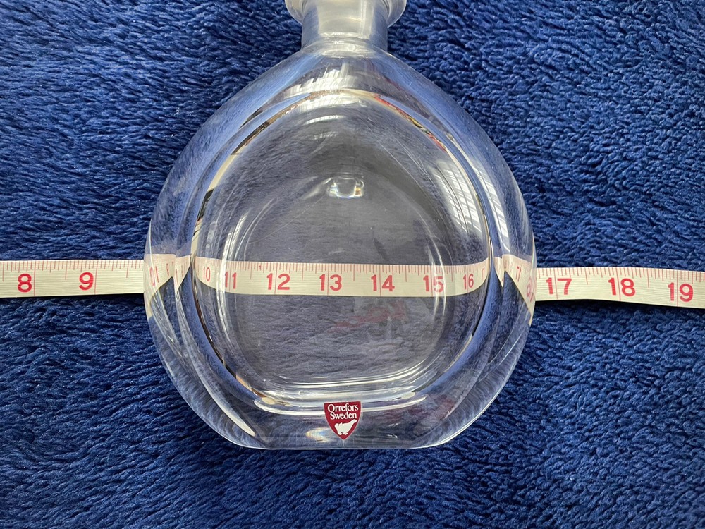 Orrefors Glass Decanter