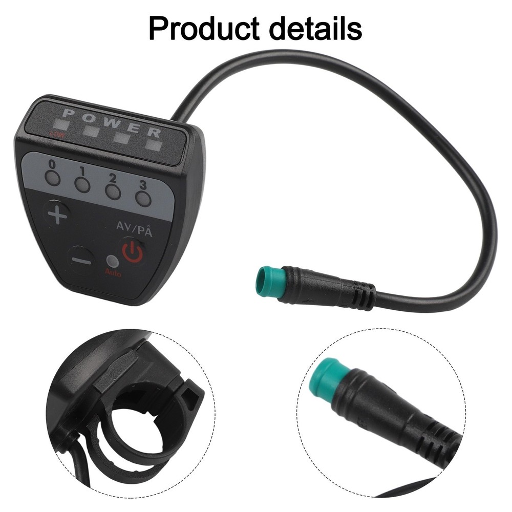 Ebike LCD Display Clear Readability and User Friendly Interface Design
