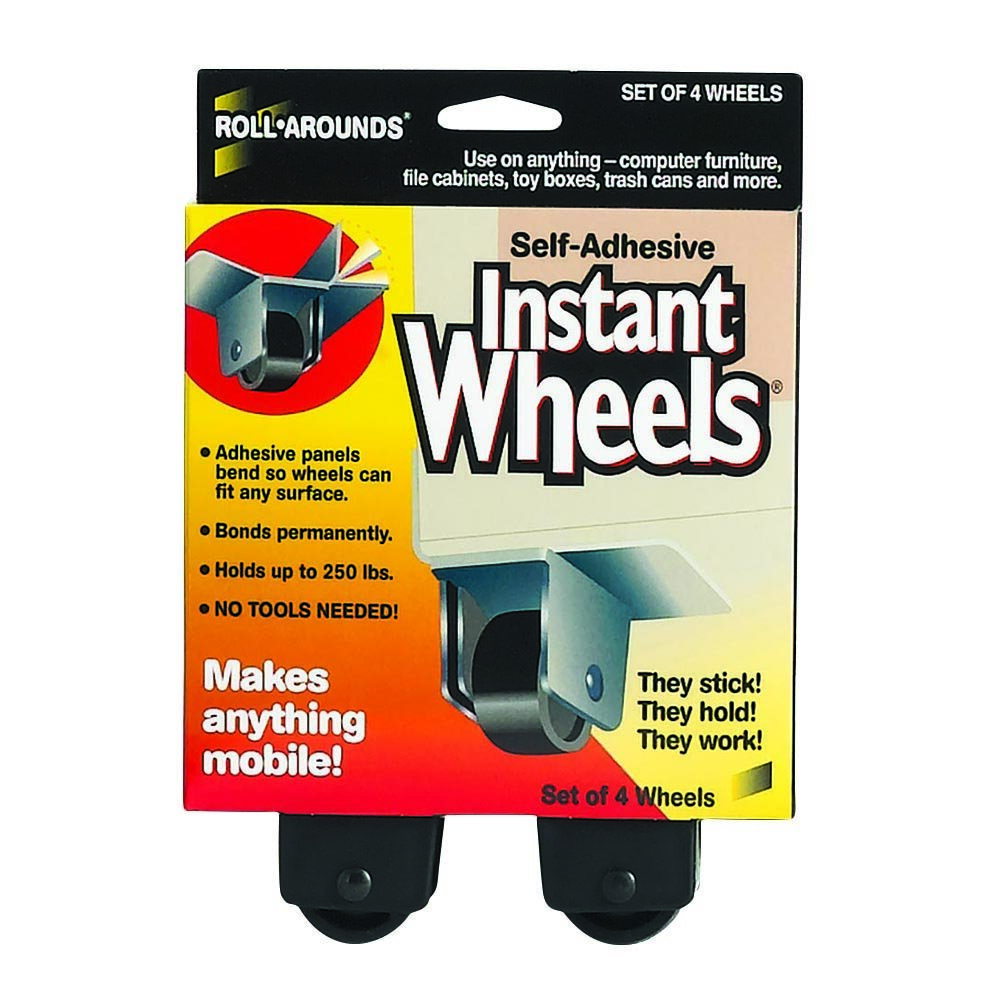 RollArounds Instant Wheels, 4/Set