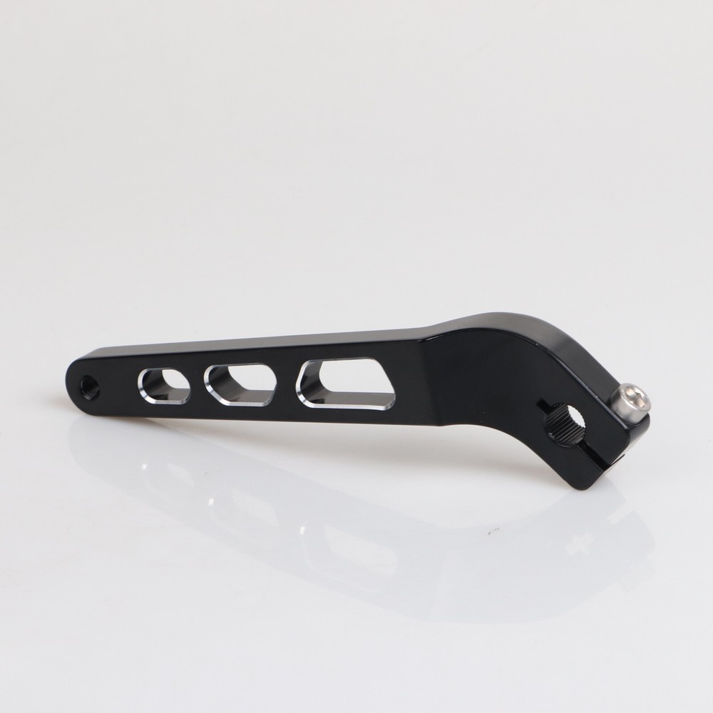 Black Cut Gear Shift Lever For Harley Softail FXSTC FLSTN FXSTD Dyna FXDWG FXDL