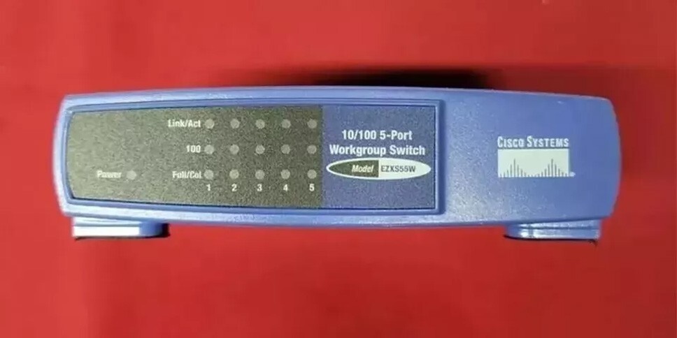 Linksys EtherFast EZXS55W 5-Ports External Switch TESTED - NEW
