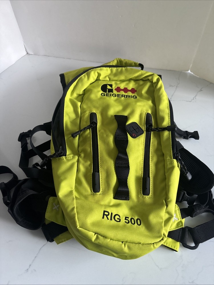 Geigerrig Rig 500 Hydration Water Filter Backpack Hiking Camping Bladder Citrus
