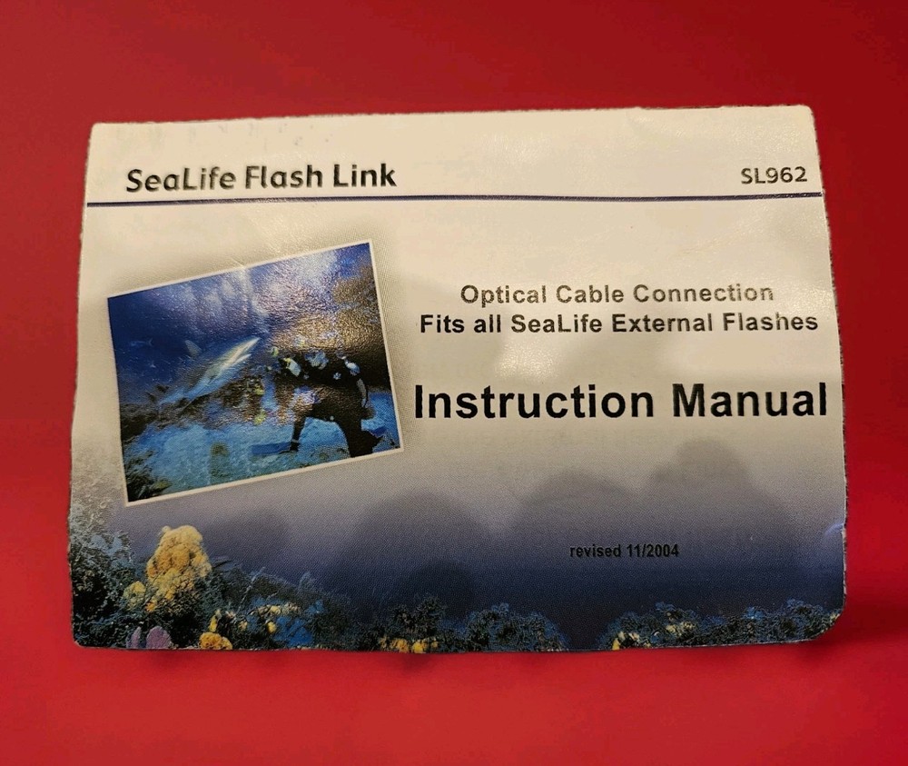 Sealife ReefMaster Flash Link SL962 /Manual / Accessories with Case Pre-owned