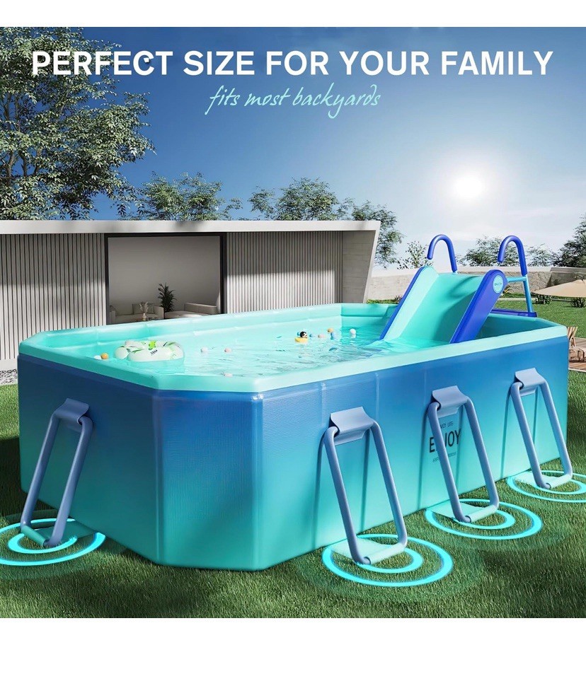 SUPIRAW Foldable Non-inflatable Pool