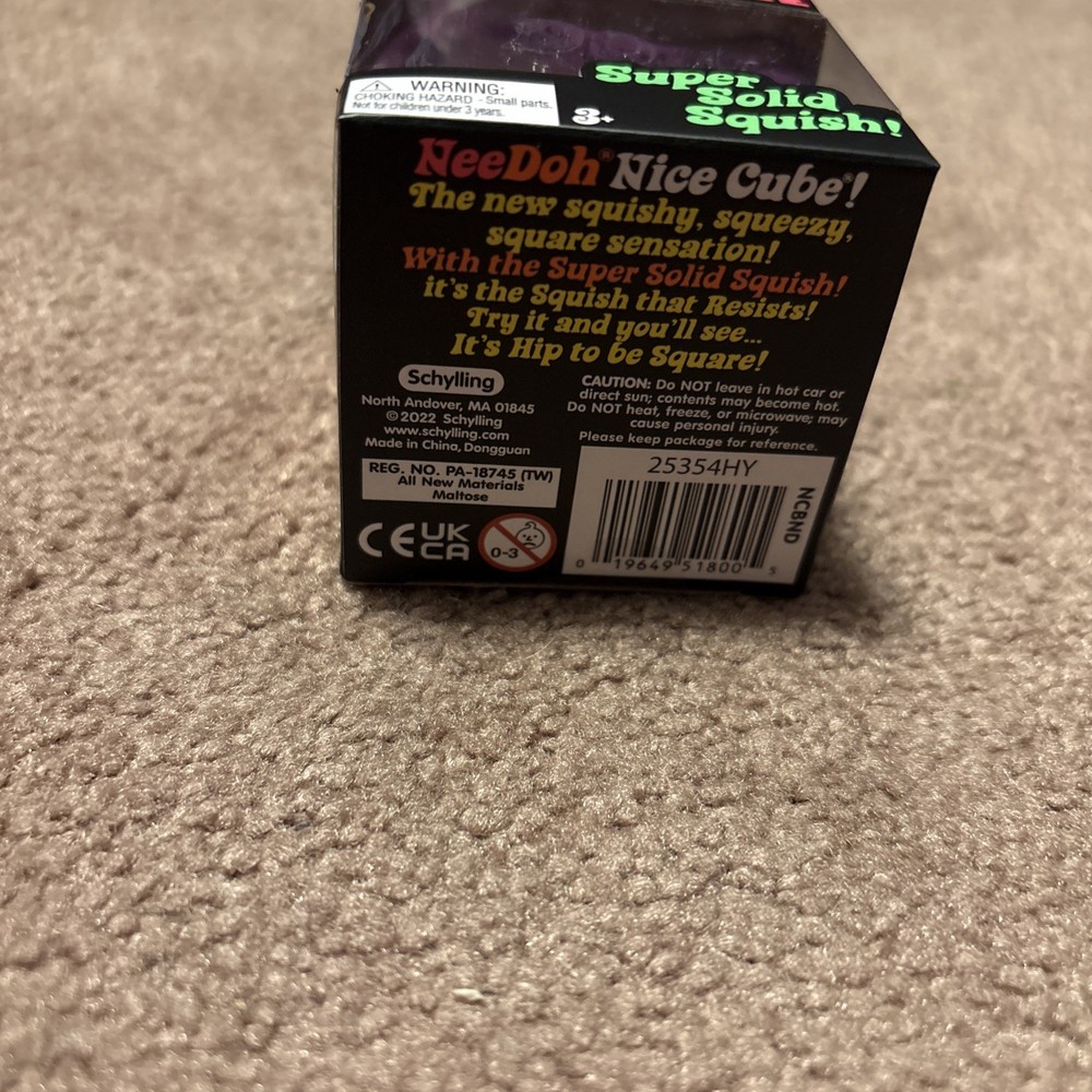 Nee Doh Nice Cube Purple