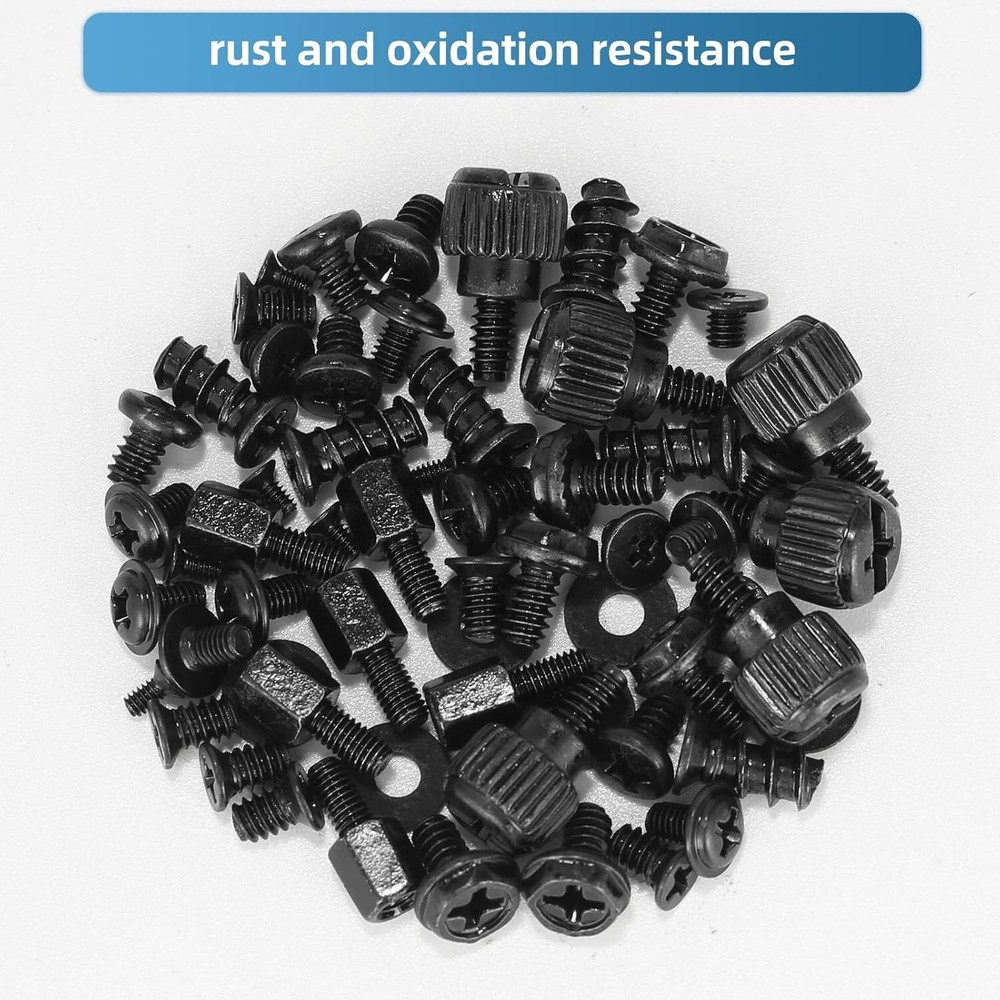 "400Pcs Computer Screws Standoffs Kit SSD Screw for Universal Motherboard PC "