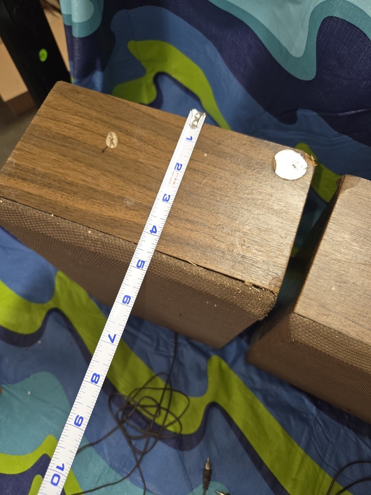 Vintage Speakers. Untested. See Pics.