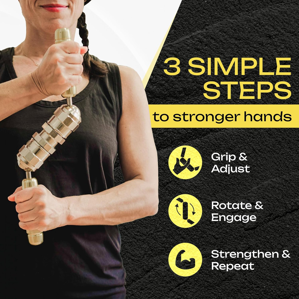 Tornado – the Absolute 3D Arm Builder | Upper Body Exercise Equipment for Chest,