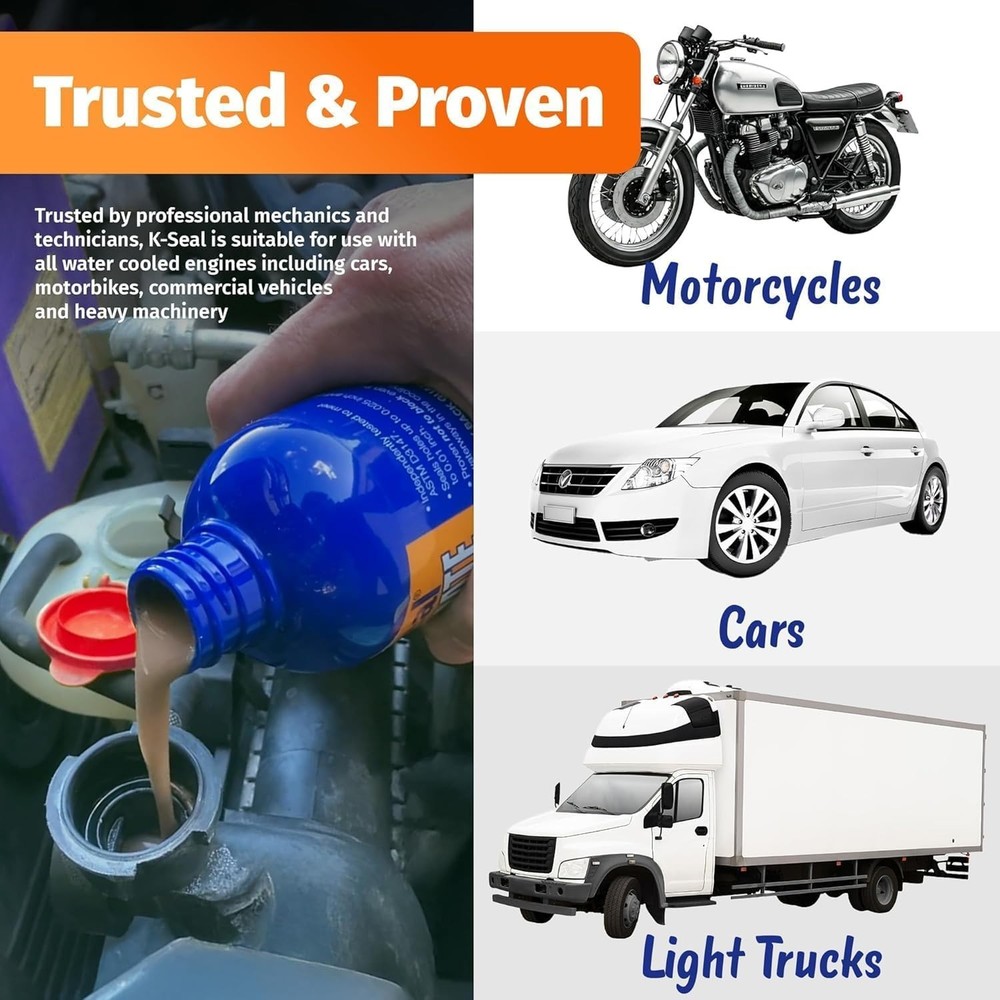 Permanent Head Gasket Sealer 16oz