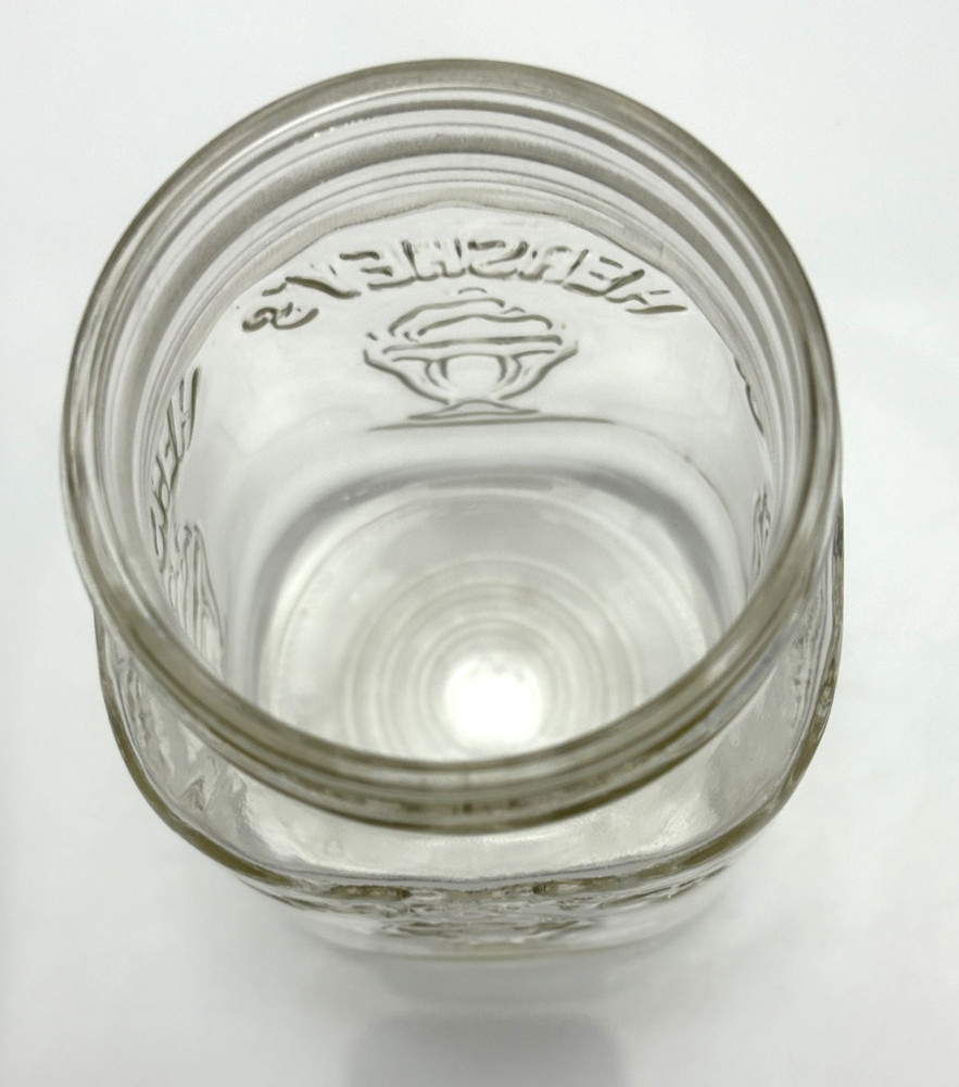 Vintage Hershey's ice cream embossed jar