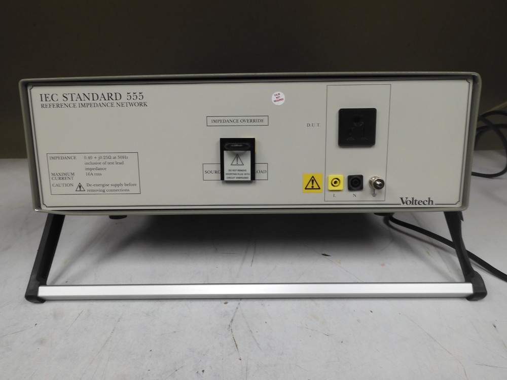 Voltech IEC Standard 555 - Reference Impedance Network - QF34