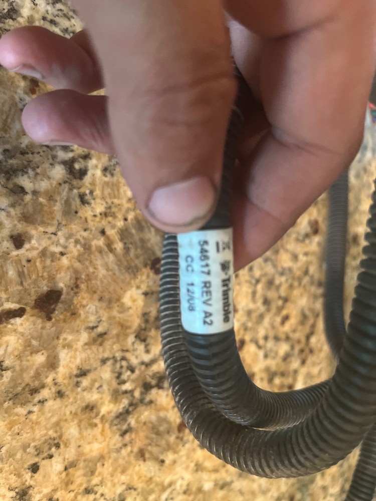 Trimble 54617 Cable Assy Hydraulic Valve, GEN II CTRLR