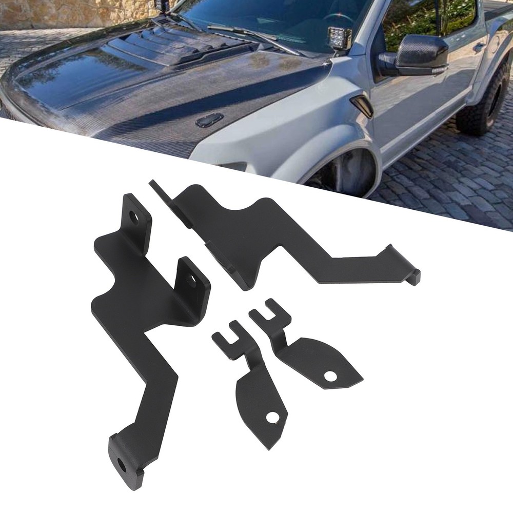 Left Right Pillar Light Mount Bracket Antioxidation Steel Work Light Mounti