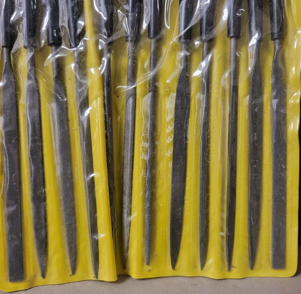 12 piece Needle Files Set 3mm x 140mm