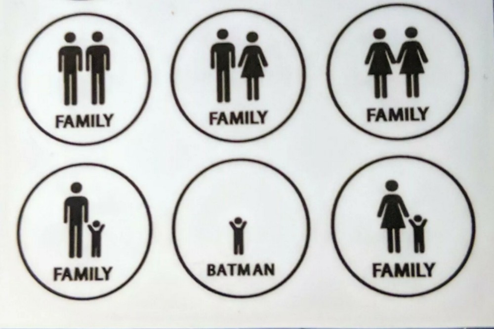 Adult Meme Sticker Batman