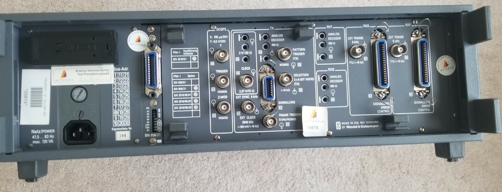 W&G PRA-1 Frame Analyzer