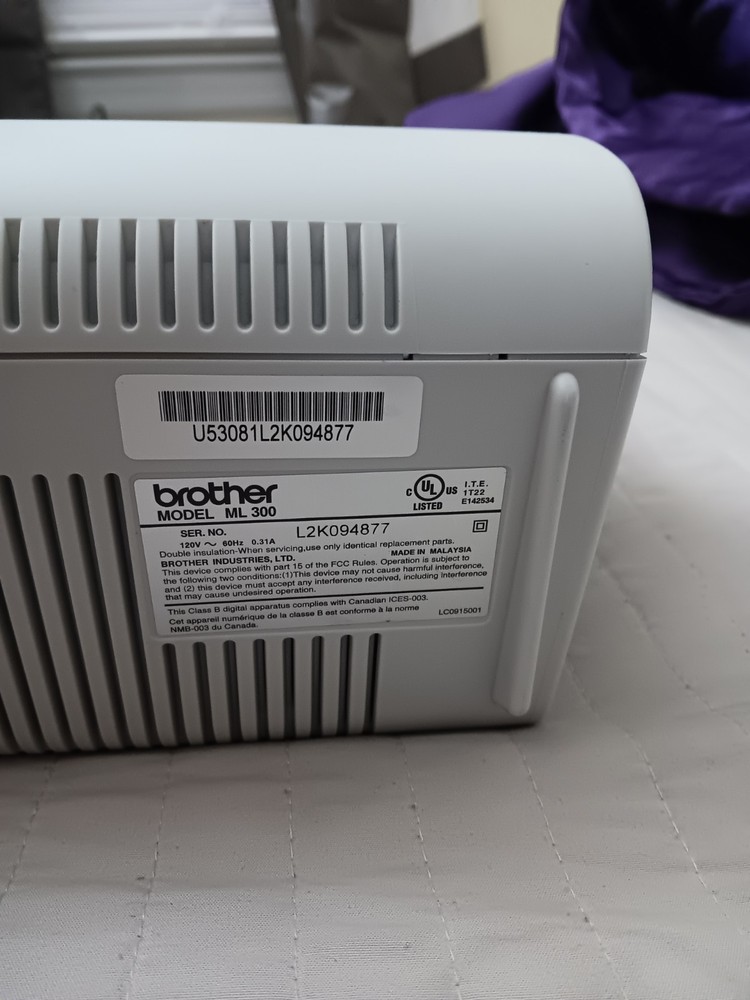 Brother ML-300 Electronic Display Typewriter