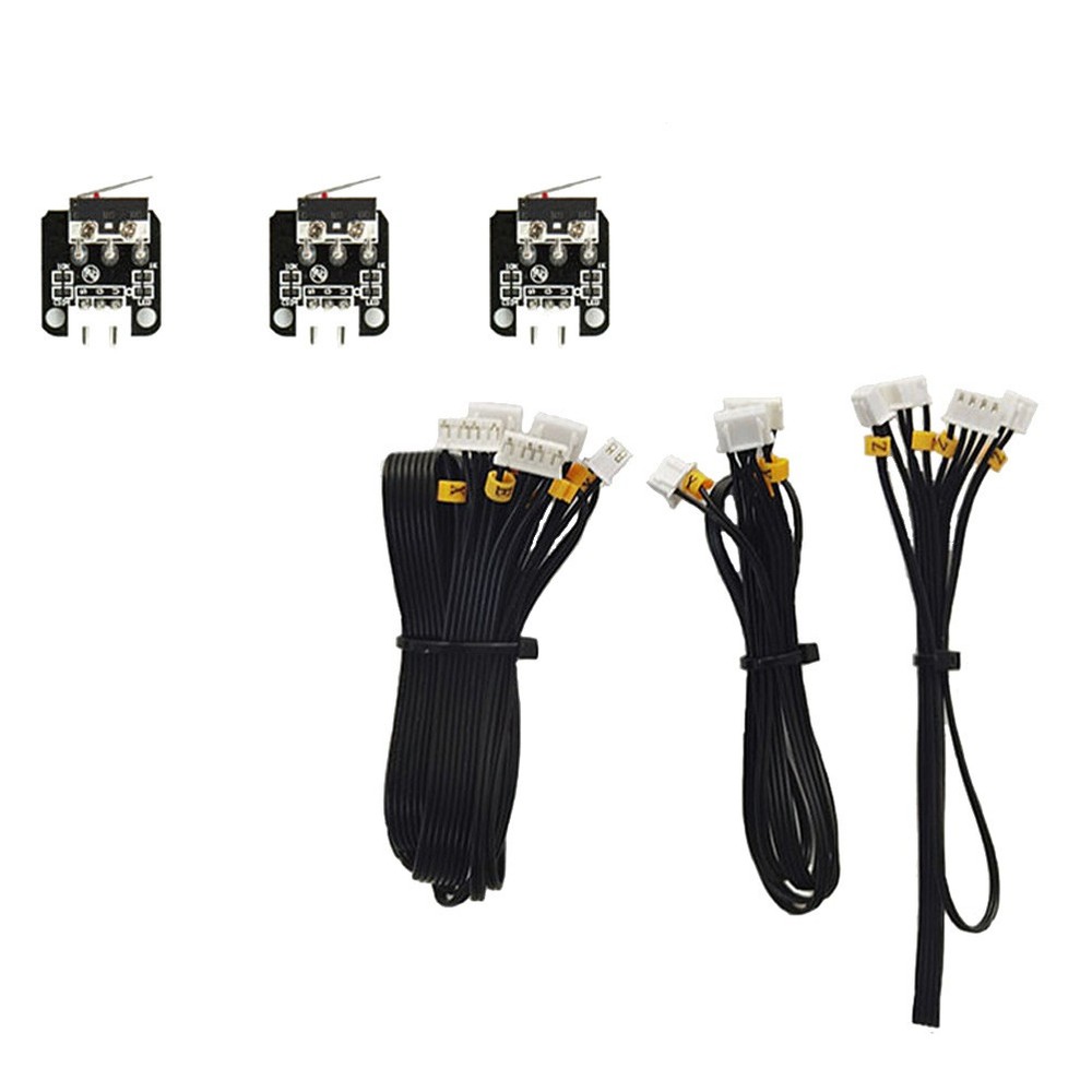 1 Set 3D Printer Stepper Motor and Limited Switch Cable with Switch