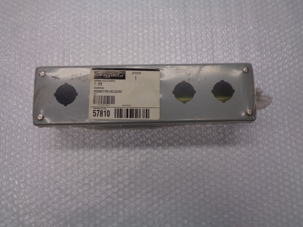 HOFFMANN E-5PB PUSHBUTTON ENCLOSURE NSMP