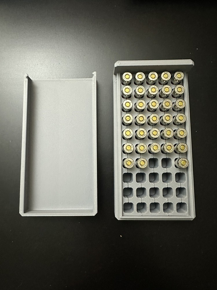 9MM Ammo Box 50rd Capacity (3 Pack)