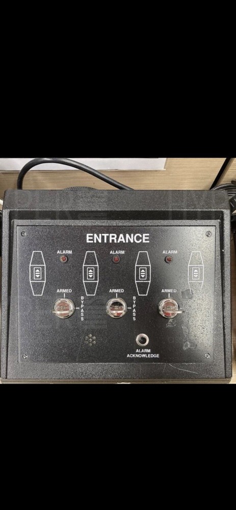 4-Designed Security Inc ES8500 MID SIZED OPTICAL ACCESS CONTROL TURNSTILES