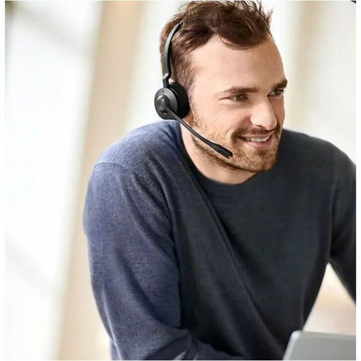 Jabra Engage 55 SE Stereo Headset Microsoft Teams Black