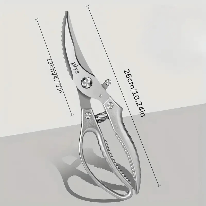 A Kitchen Scissors Shears Multi-Purpose Stainless Steel Ultra Sharp Chicken Bone